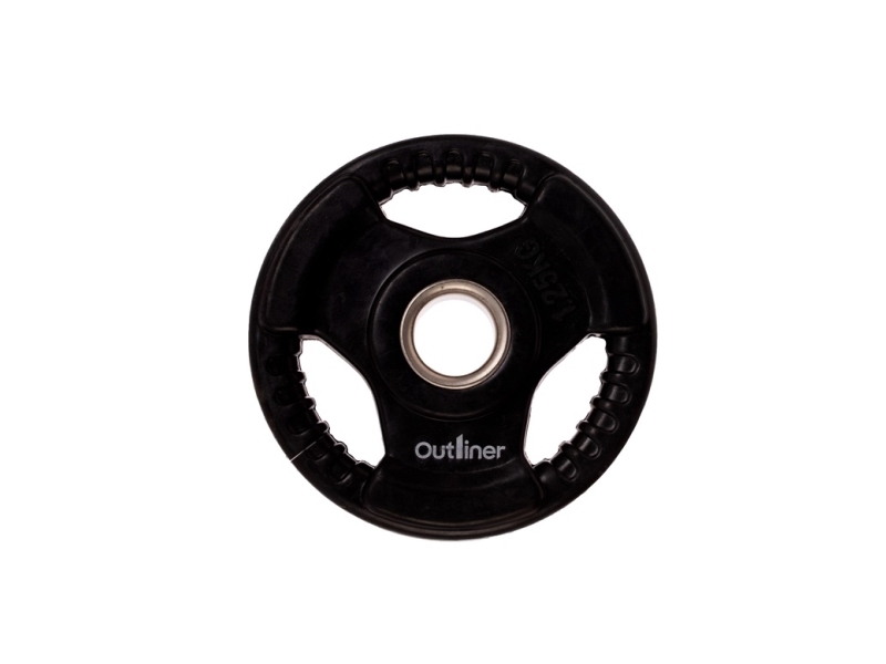 Gummiplatta med handtag 1,25 kg | N - A | GameStuff