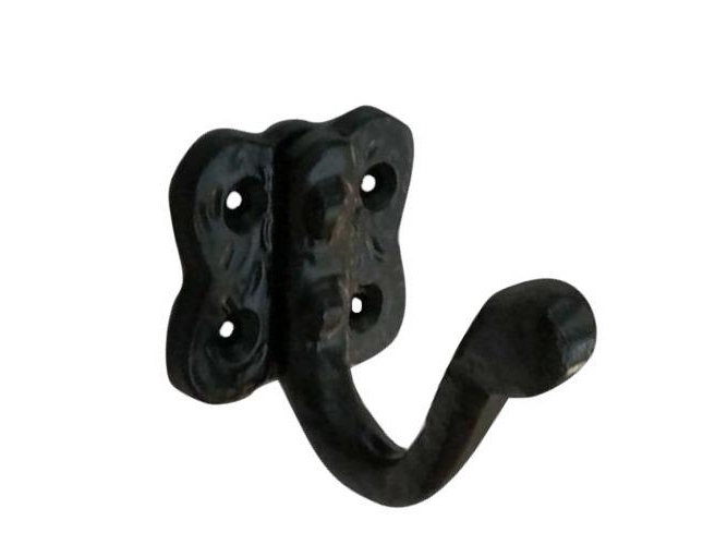 Jetworld Einzel-Garderobenhaken Gb-2504 125X100 Mm Schwarz