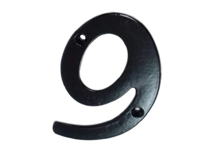 JetWorld nummer 9 GB-2531_9 105x65 mm sort