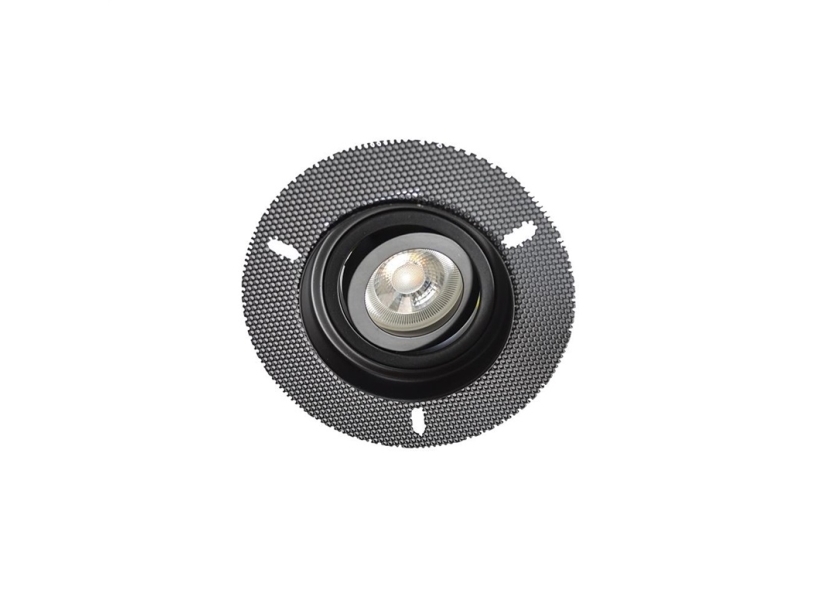 Einbau-Spot-Maske Gu10 50W Schwarz