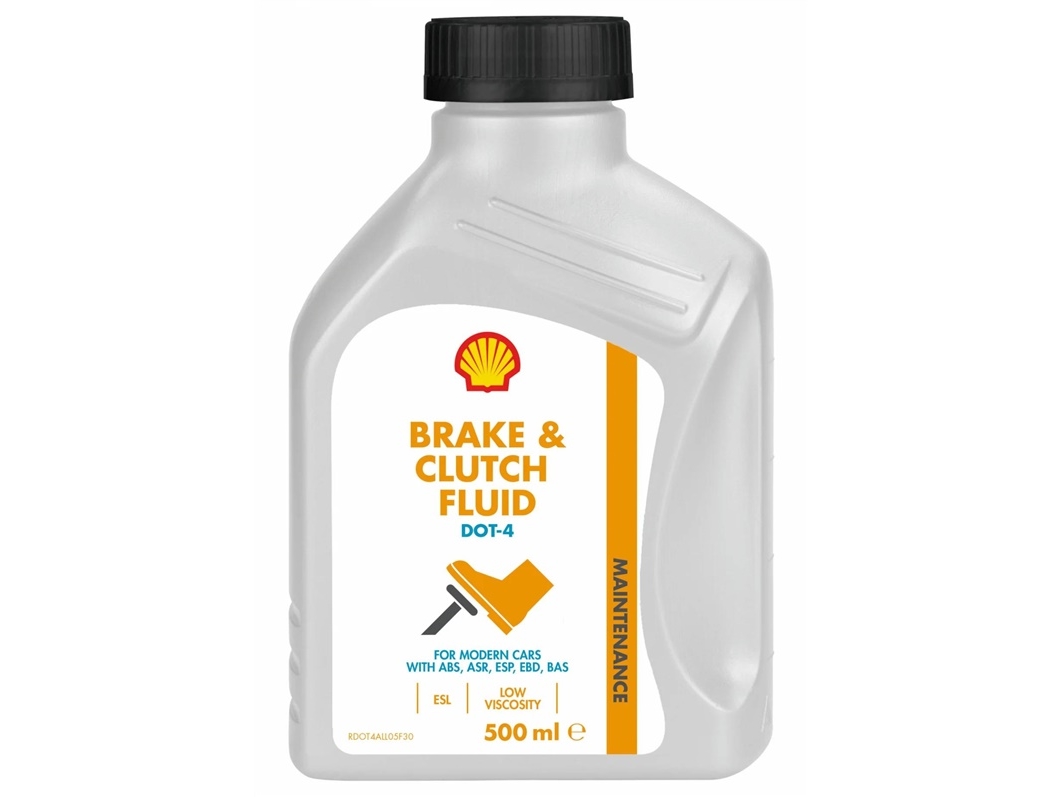 Shell Brake Fluid Dot-4 0.5 L