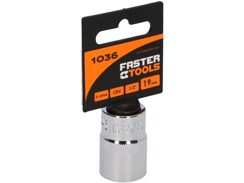 Faster Tools Faster Tools 1/2" 19 Innensechskant-Einsätze Einer Größe