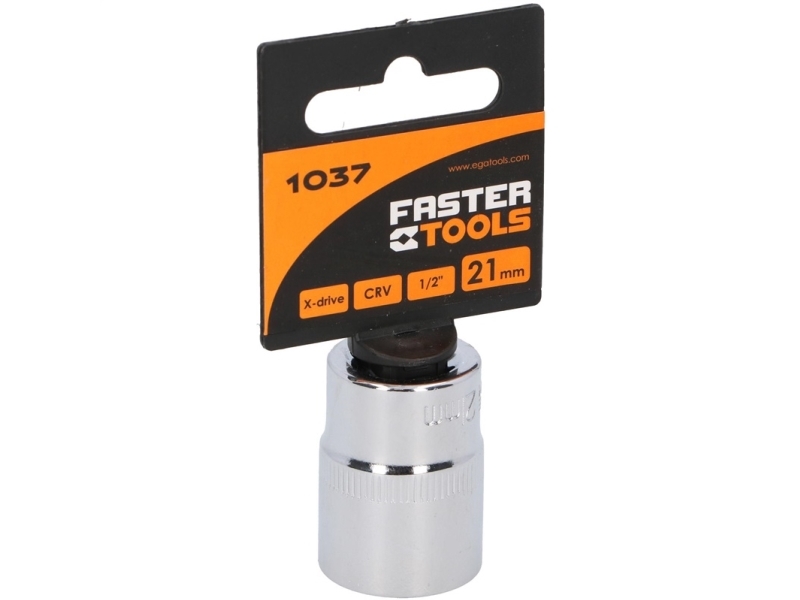 Faster Tools Faster Tools Sechskant-Einsätze 1/2" 21 Eine Größe