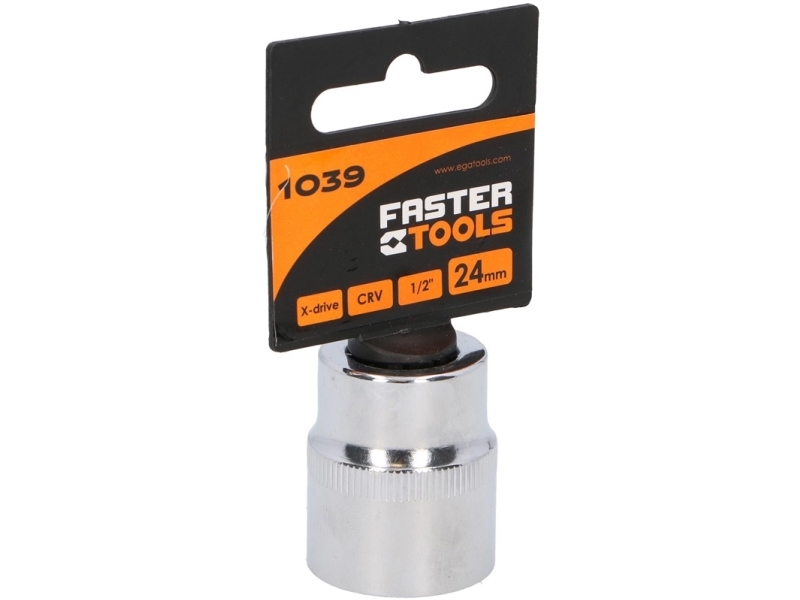 Faster Tools Faster Tools 1/2" Sechskant-Einsätze 24 Eine Größe