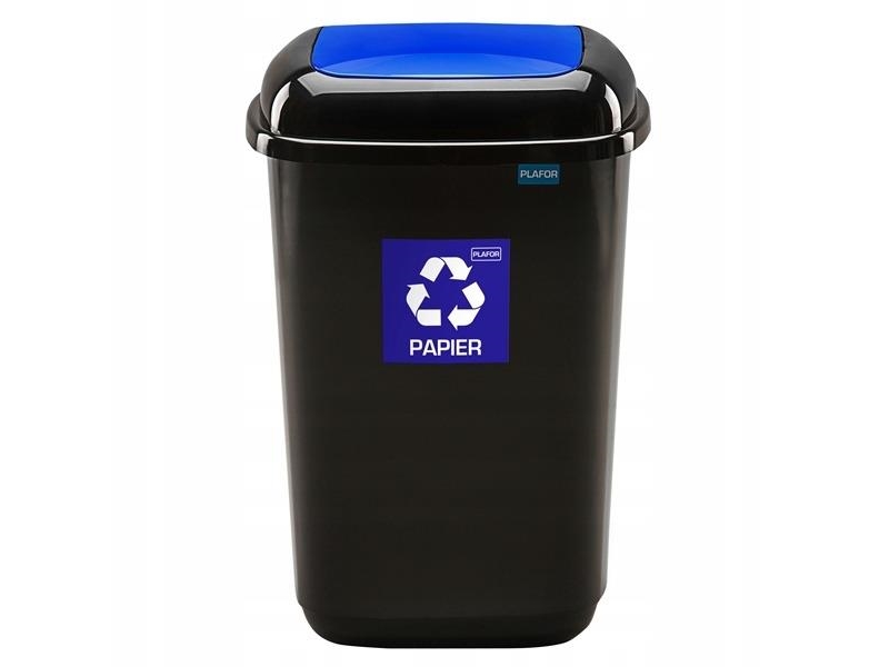 Plafor Bin 28 L- Recyceln - Blau