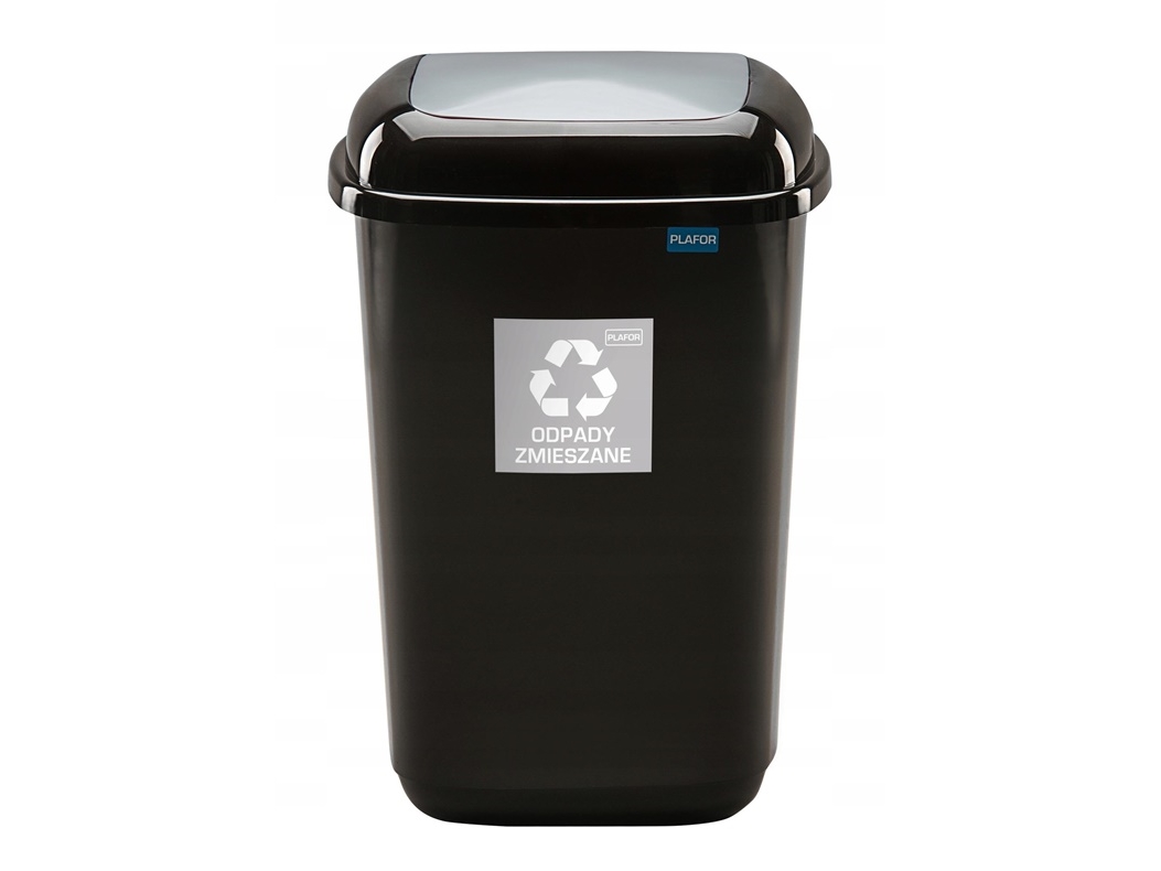Plafor Bin 12 L Silber Papierkorb