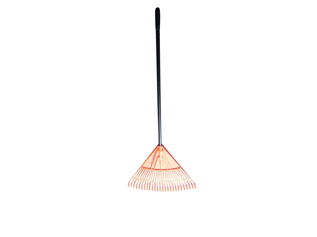 Okko Plastic Fan Rake With Metal Handle Vg14