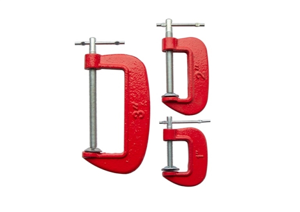 Okko Iron Clamp Set Vg358 25-50-75Mm 3Vnt