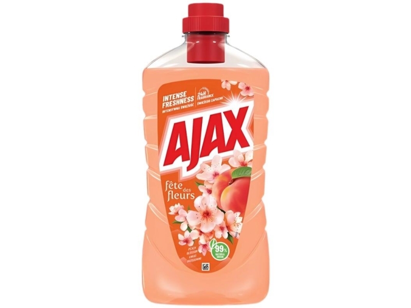 AJAX gulvpleje 1 L til blomsterbed (pærespind) fersken