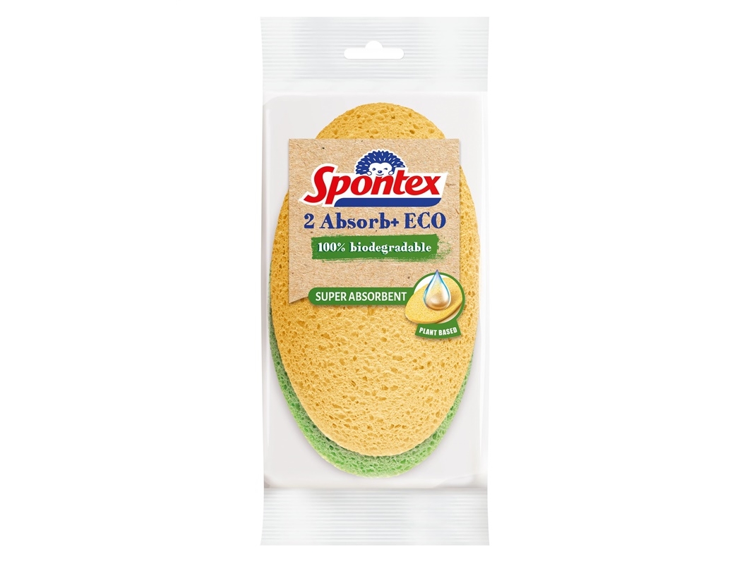 Spontex Spontex Schwammtuch Absorb+ Eco 2Pcs 42507...