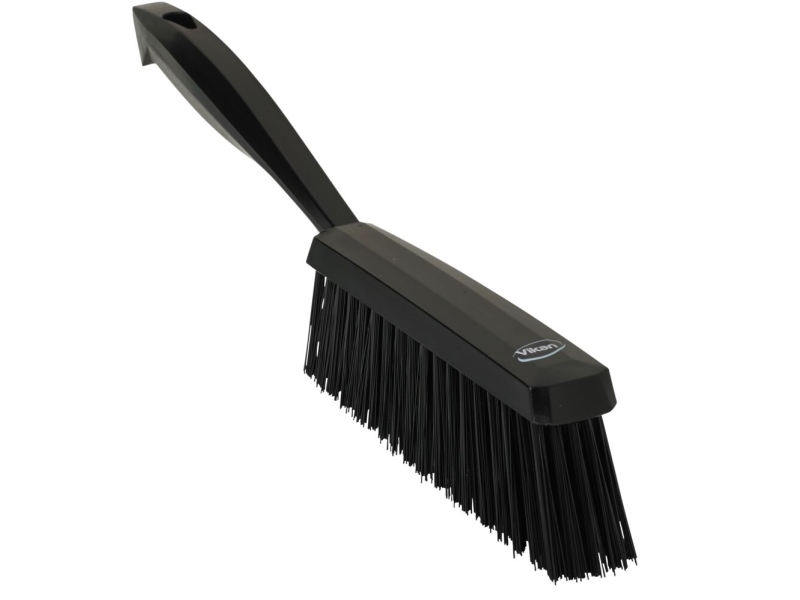 Håndkost, Vikan, 33x3,5x11cm, sort, polyester/PP/rustfrit stål | Rengöring - Utrustning - Rengöringsutrustning | GameStuff