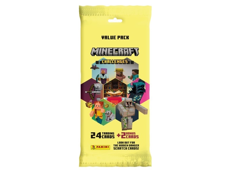 Panini Kolekcija Minecraft Saszetka Fat Pack Su Kartami