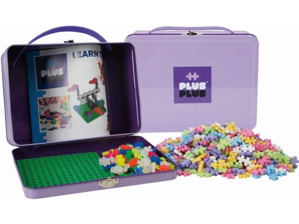 Plus-Plus Suitcase Pastel Metal