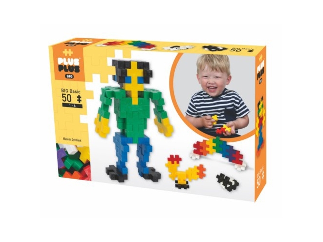 Plus-Plus BIG Basicmix / 50 pcs