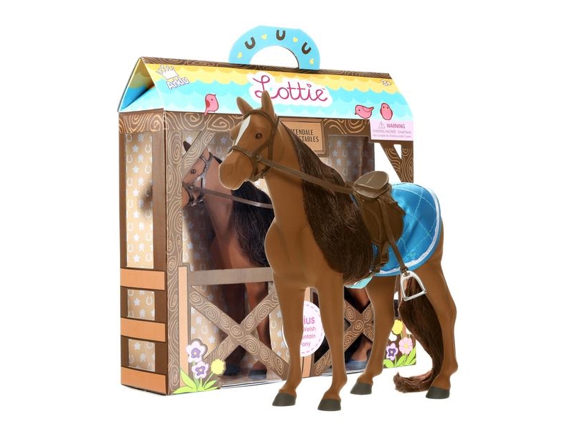 Lottie Dolls Toy Horse, Doll Animal, 3 År