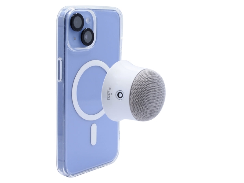 PURO PUBTSPMAG1WHI, Trådlös, 10 m, Bärbar stereohögtalare, Vit, Mobiltelefon/Smartphone, Inbyggt batteri | TV, Ljud & Bild - Bärbart ljud & Bild - Portabla högtalare | GameStuff