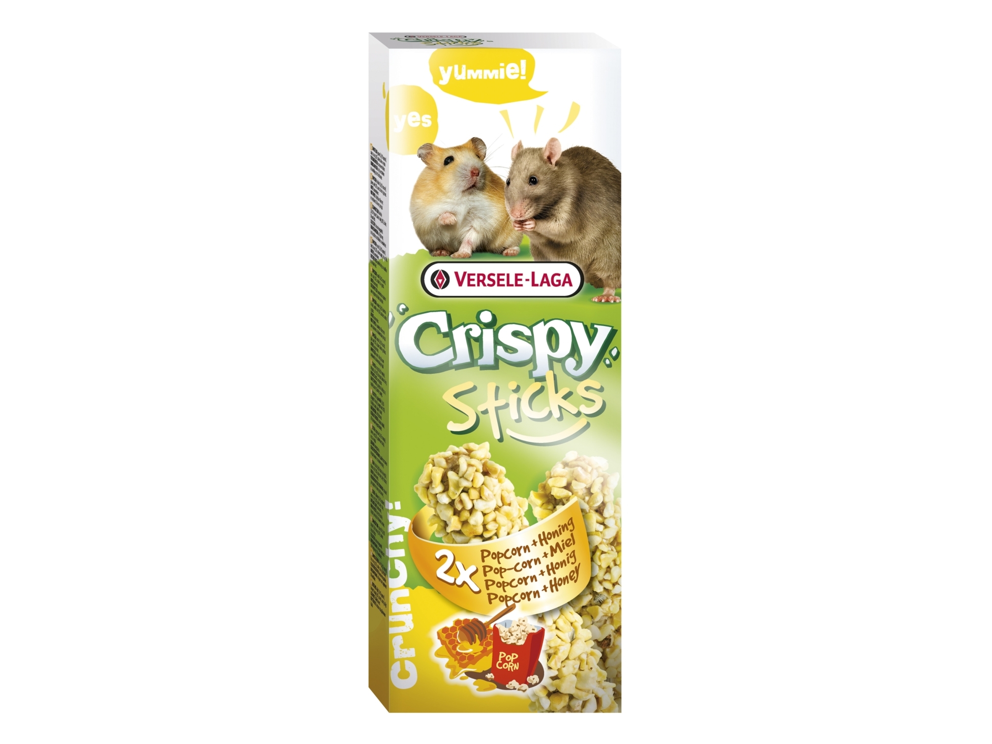 Versele Laga Crispy Sticks Hamsters & Rats Popcorn & Honey 110G