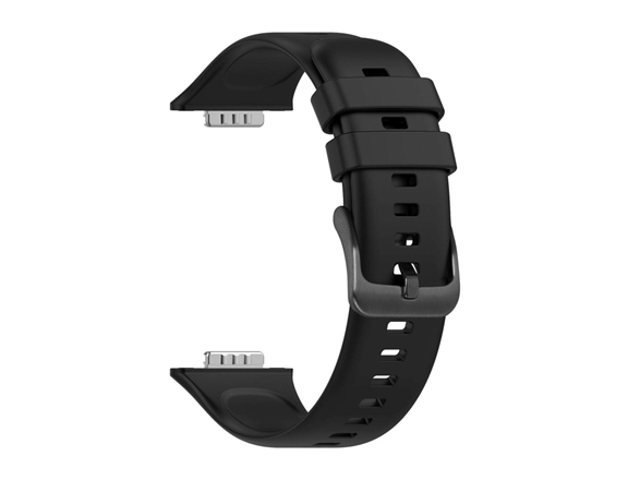 Fixed - Urrem For Smart Watch - Silikone - Sort - For Huawei Watch Fit 2