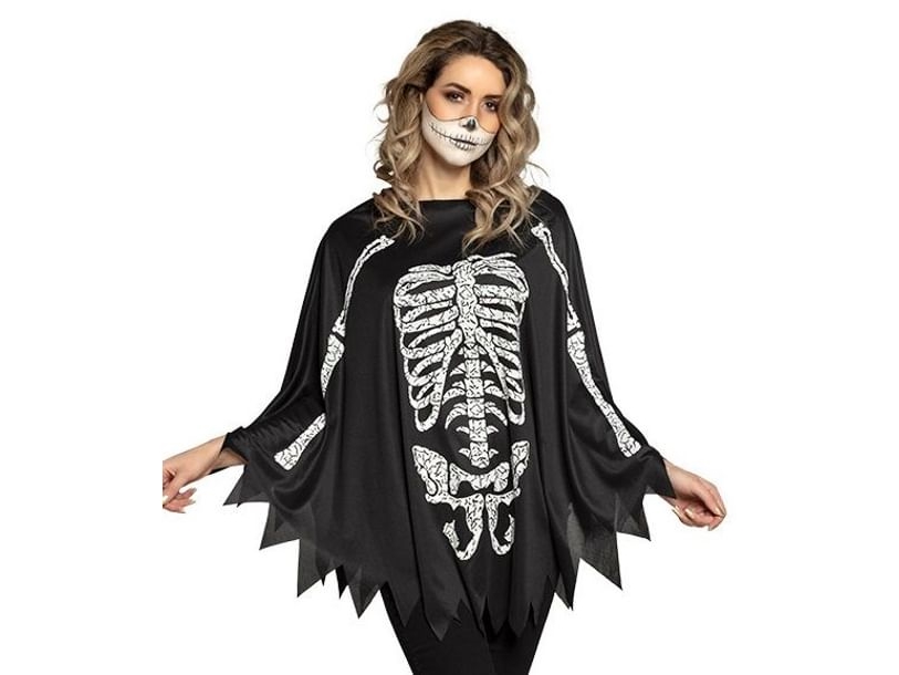 Skelett-Poncho