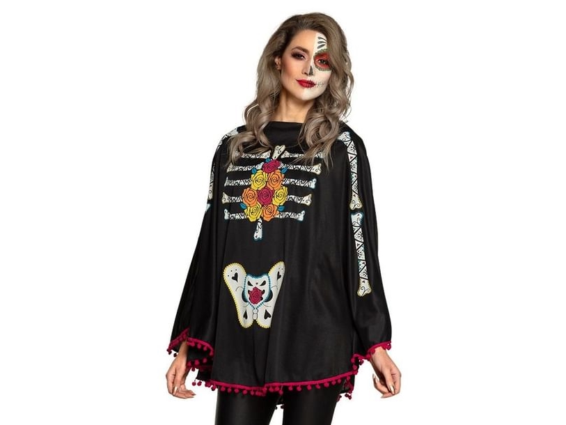 Day Of The Dead Poncho