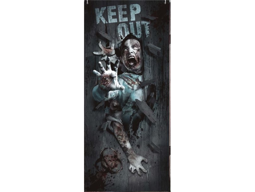 Zombie Dørdekoration