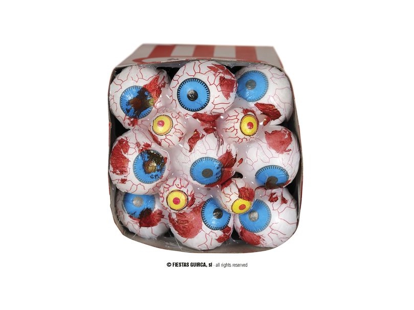 Halloween bæger med øjne