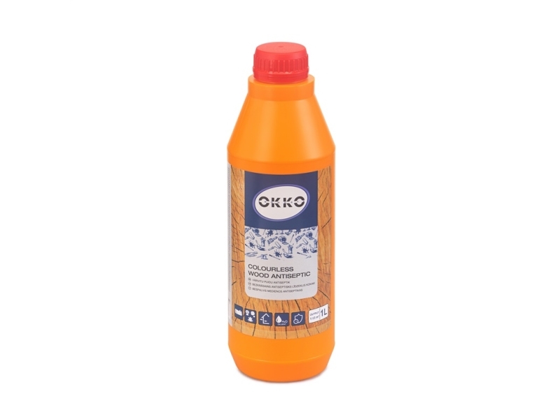 Tikkurila træbeskyttelse WOOD ANTISEPTIC OKKO T COLORLESS 1 L