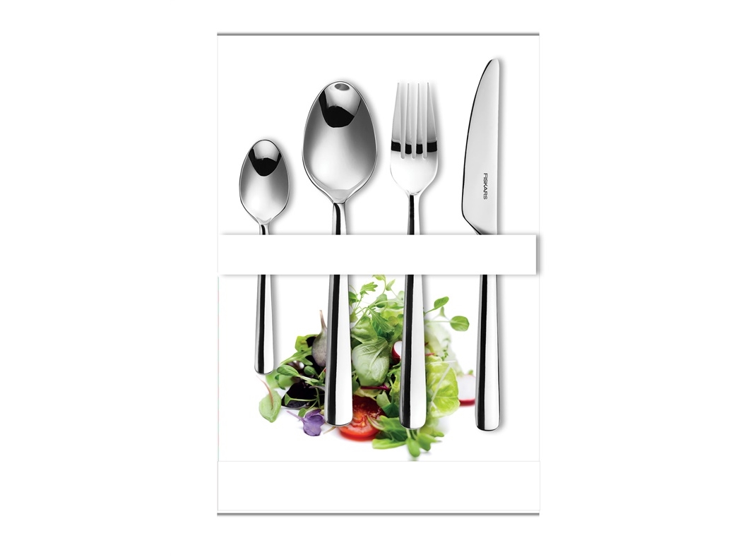 Fiskars Functional Form bestickset 16 delar, presentset, blankt