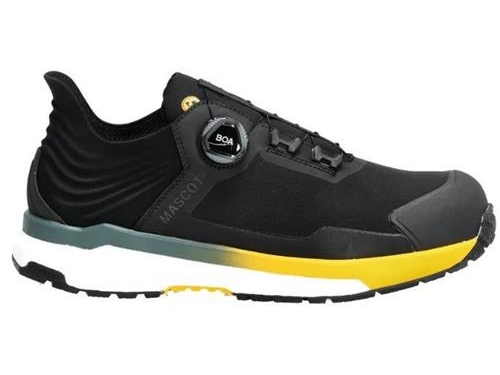 Skyddsskor F1680 BOA S3S svart/gul 42 | Kläder & Säkerhet - Skodon - Mascot Workwear Skodon | GameStuff