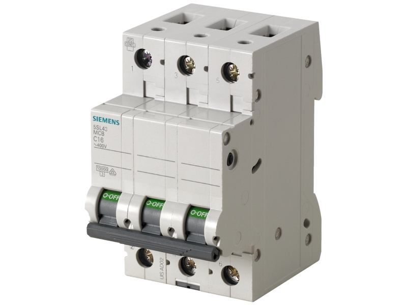 Siemens Ls-Schalter 10Ka 3Pol B20, Ip20