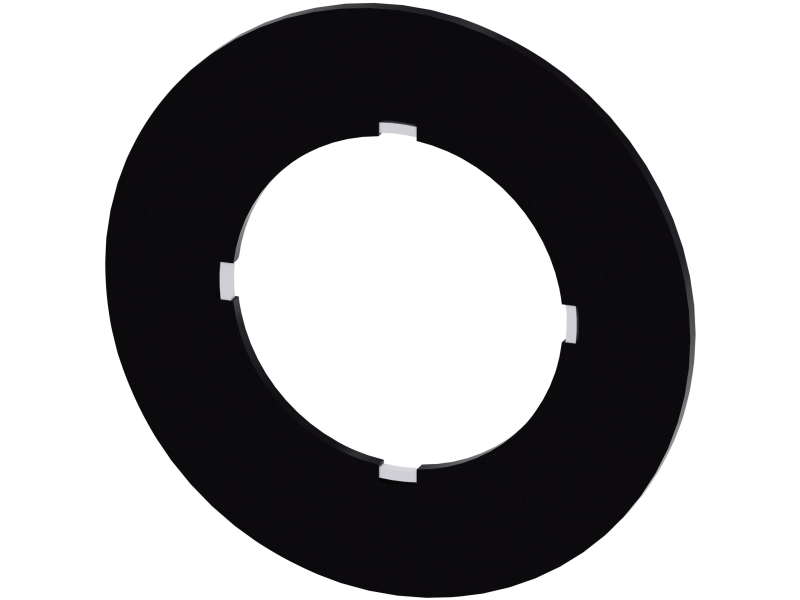 Siemens 3SU1900-0BG16-0AA0, Sort, 1 g, 40 mm, 40 mm, 1 mm