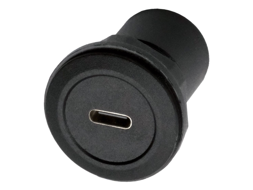 Exsys Ex-49214, Flad, Sort, Usb C, Usb C, Hunstik, Hunstik