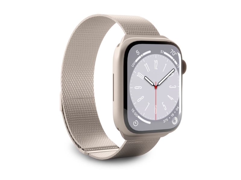 PURO PUMILAW44CHMP, Klockarmband, Apple, Watch 38/40/41 mm, Rostfritt stål, Rostfritt stål, 400 g | Sport & Träning - Tillbehör - Smartklockor | GameStuff