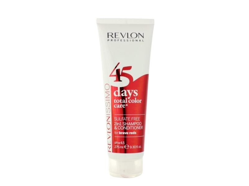 Revlon Revlonissimo 45 Days Conditioning Shampoo And Color Maintenance Conditioner Brave Reds 275Ml