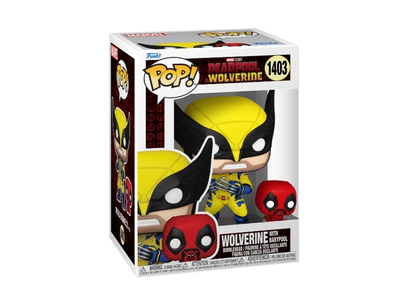 Funko Pop Vinyl Deadpool Wolverine W. Babypool