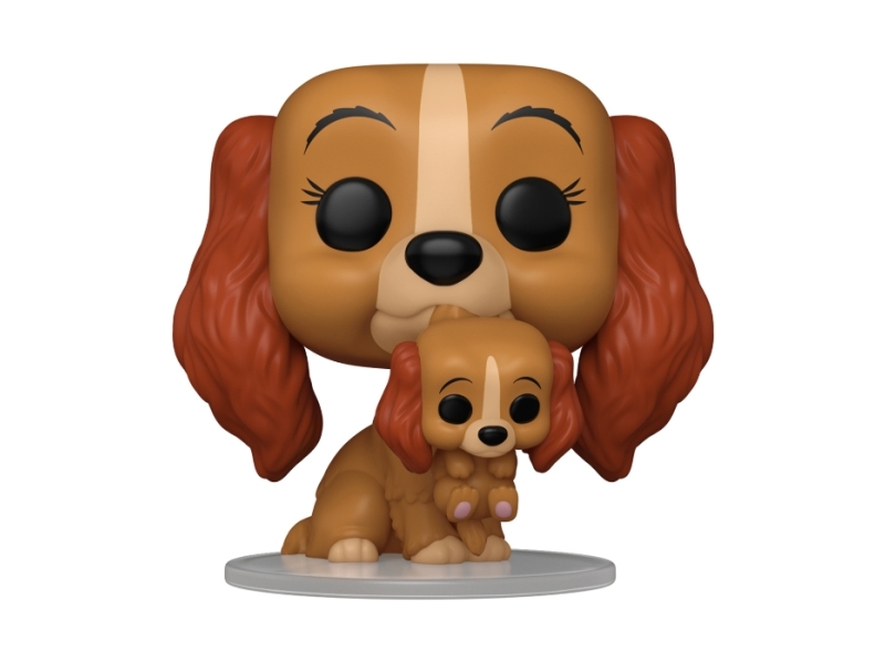 Funko! - Pop! Disney: Lady and the Tramp - Lady with Puppy 10cm - Figur