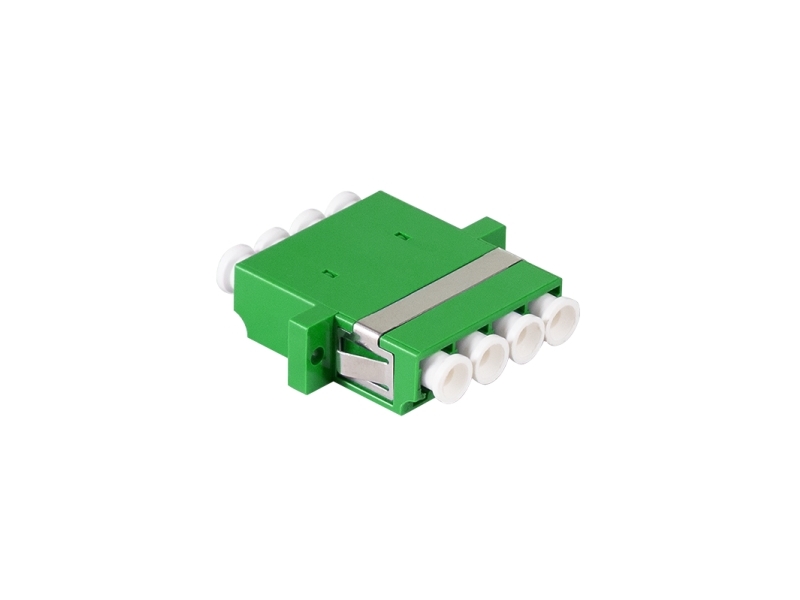 Logilink Lwl Kupplung-Set, Lc-Duplex Quad, Grün, 12Er Set Lc-Duplex Quad Kupplung - Sc-Duplex Ausbruch, Aus Kunststoff - 1 Stück (Fa04lc6)