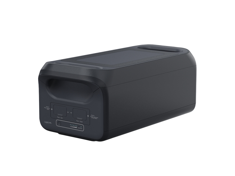 Logilink Portable Power Station, Extra Battery Pack, Lifepo4 Battery, 2.5Kwh