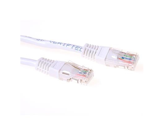 Act Cat6 Netværkskabel | 0,5 M | Cat6 U/Utp (Utp) | Hvid (Ib9400)