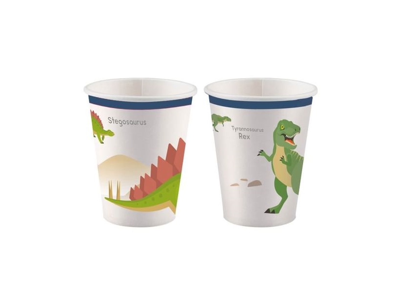 Dinosaurietemugg 8 st | Baby & barn - Middagsdags - Kopp | GameStuff