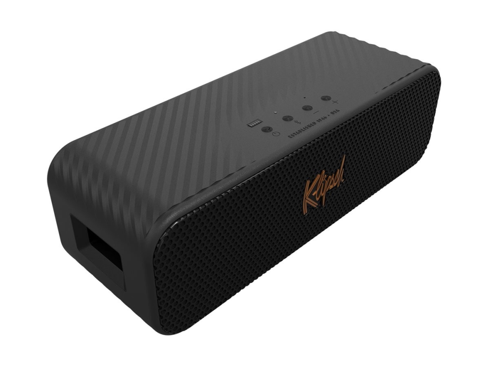 Klipsch DETROIT - Högtalare - för bärbar användning - trådlös - Bluetooth - Appkontrollerad - svart | TV, Ljud & Bild - Bärbart ljud & Bild - Bluetooth högtalare | GameStuff