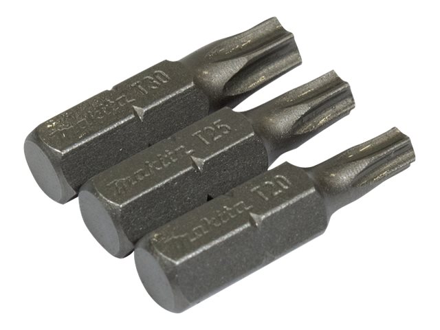 Makita Screw Bit T20,T25,T30x25mm 3 Pcs