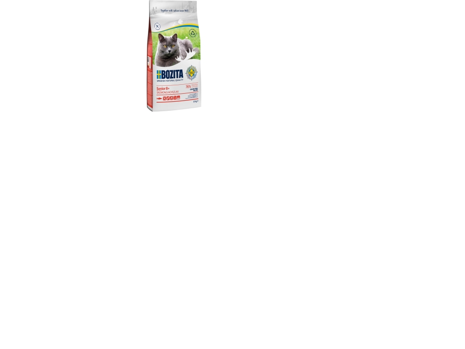 Bozita Senior 8+ Salmon Grain Free Kattmat 10Kg