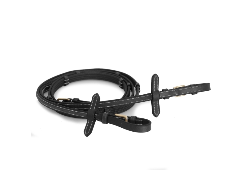 Vävribbtygel Calgary brun C