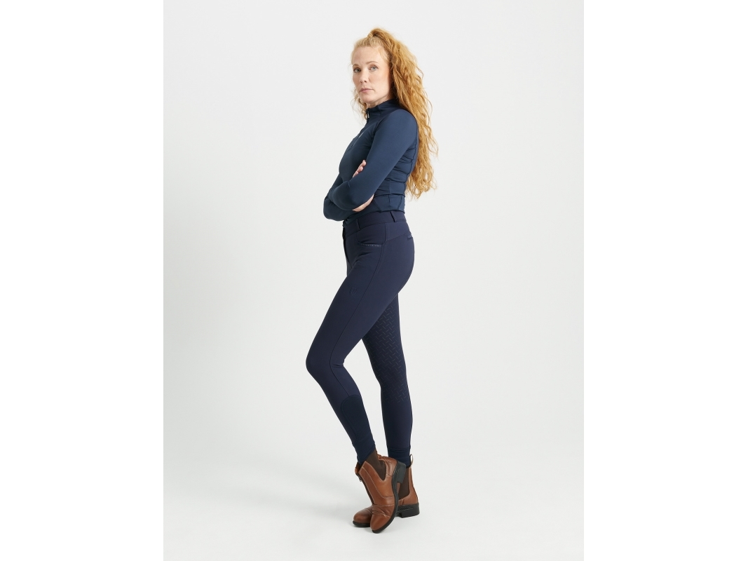 Jacson Hedvig Reithosen Vollbeschlagen Navy 40