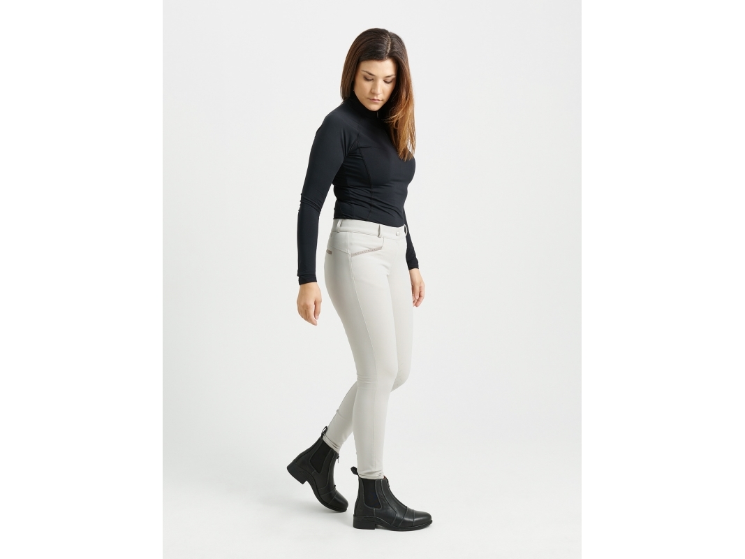 Jacson Hedvig polvihousut täysnahka Beige 36