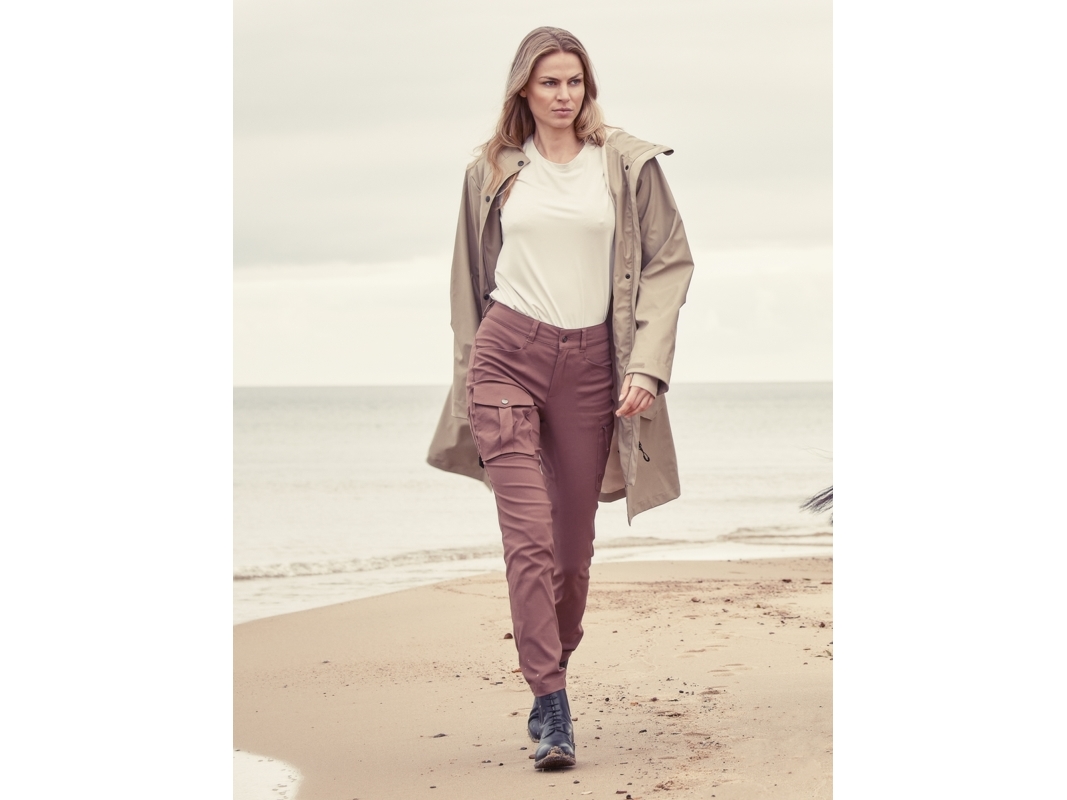 Jacson Barbro Regnfrakke Beige M