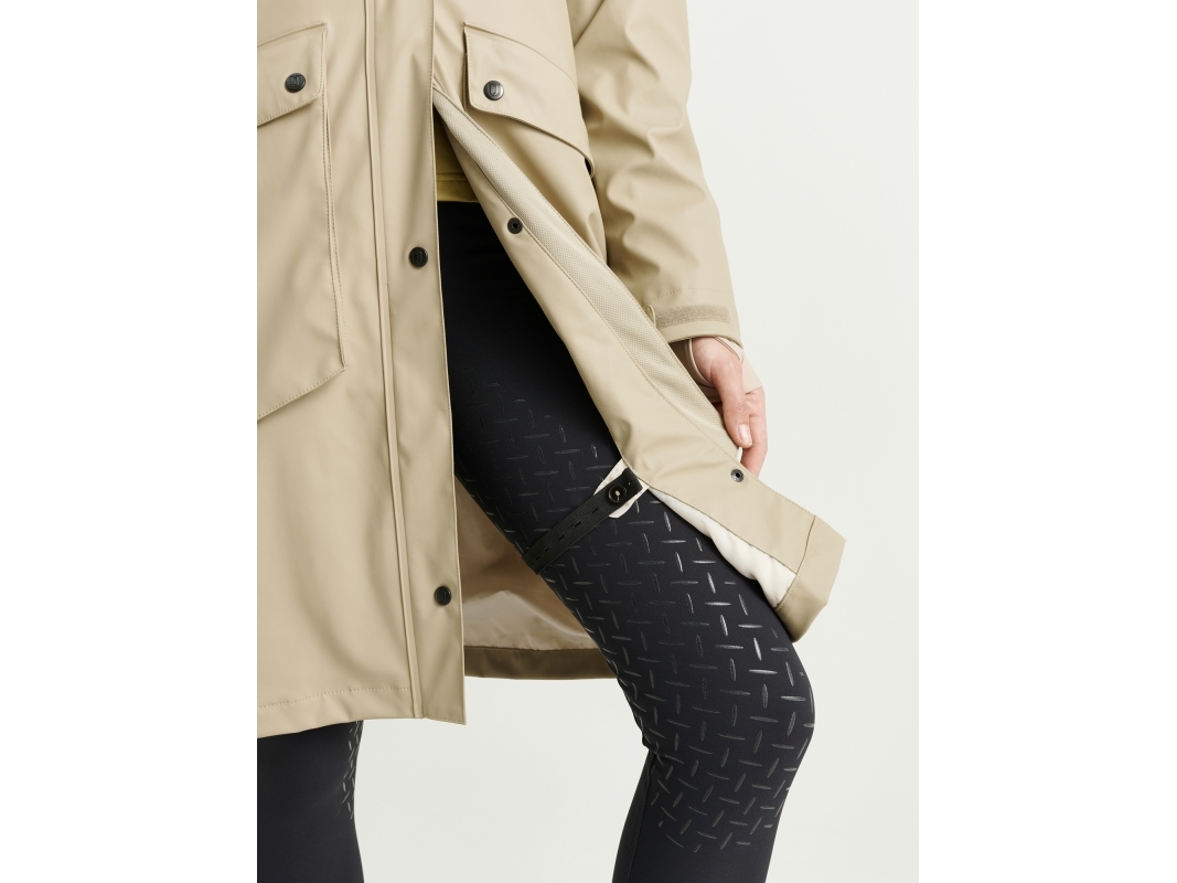 Jacson Barbro Regnfrakke Beige M