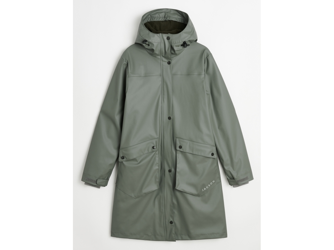 Jacson Barbro Regenjacke Grau M