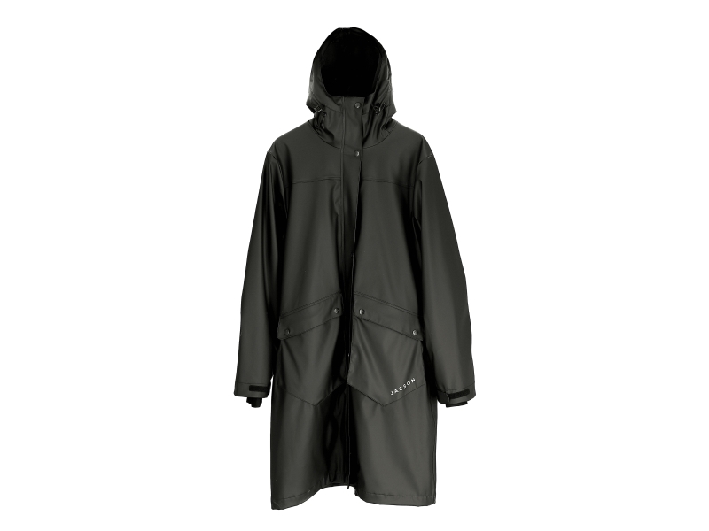 Jacson Barbro Regenjacke Schwarz M